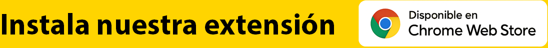 Instala nuestra extension de google chrome